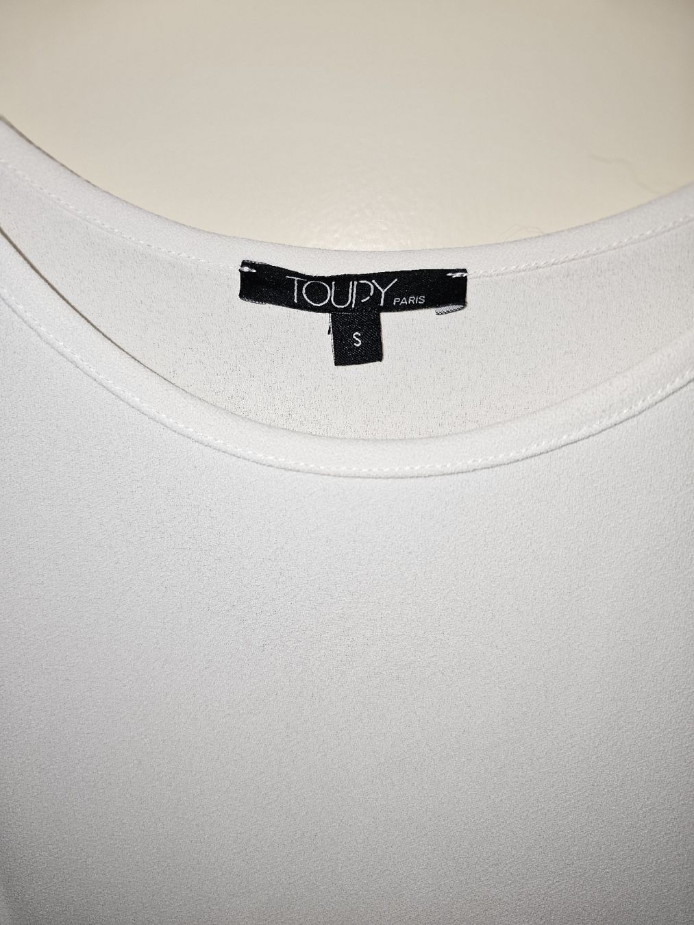 Kleider: Magnifique robe blanche Toupy Paris, taille S – Neu (gemäss Beschreibung) aus Tecknau von Anadias 1