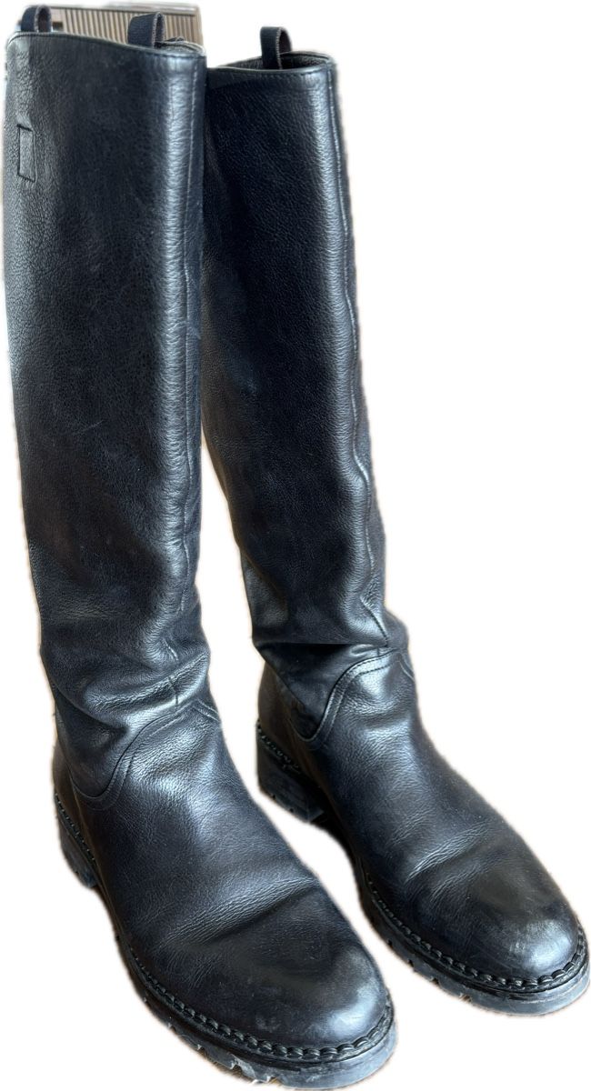 Scarpe da donna: Bottes cuir noir Rossano Bisconti 40 – Usato da Dotzigen venduto da SecondHandGems