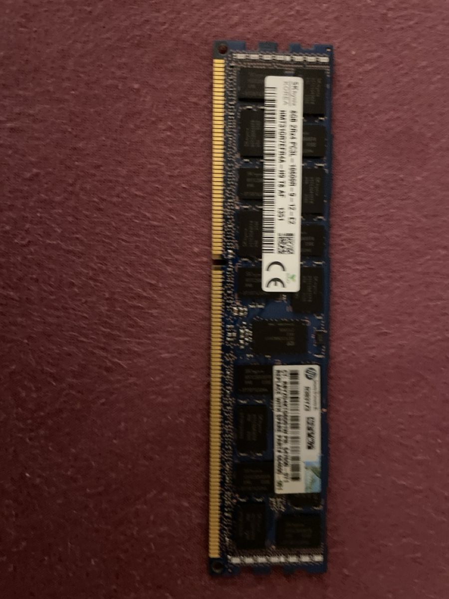 Memoria / RAM: W 721 ) Hp RAM 8GB ddr3 – Usato da Diepoldsau venduto da Ganthammer 1