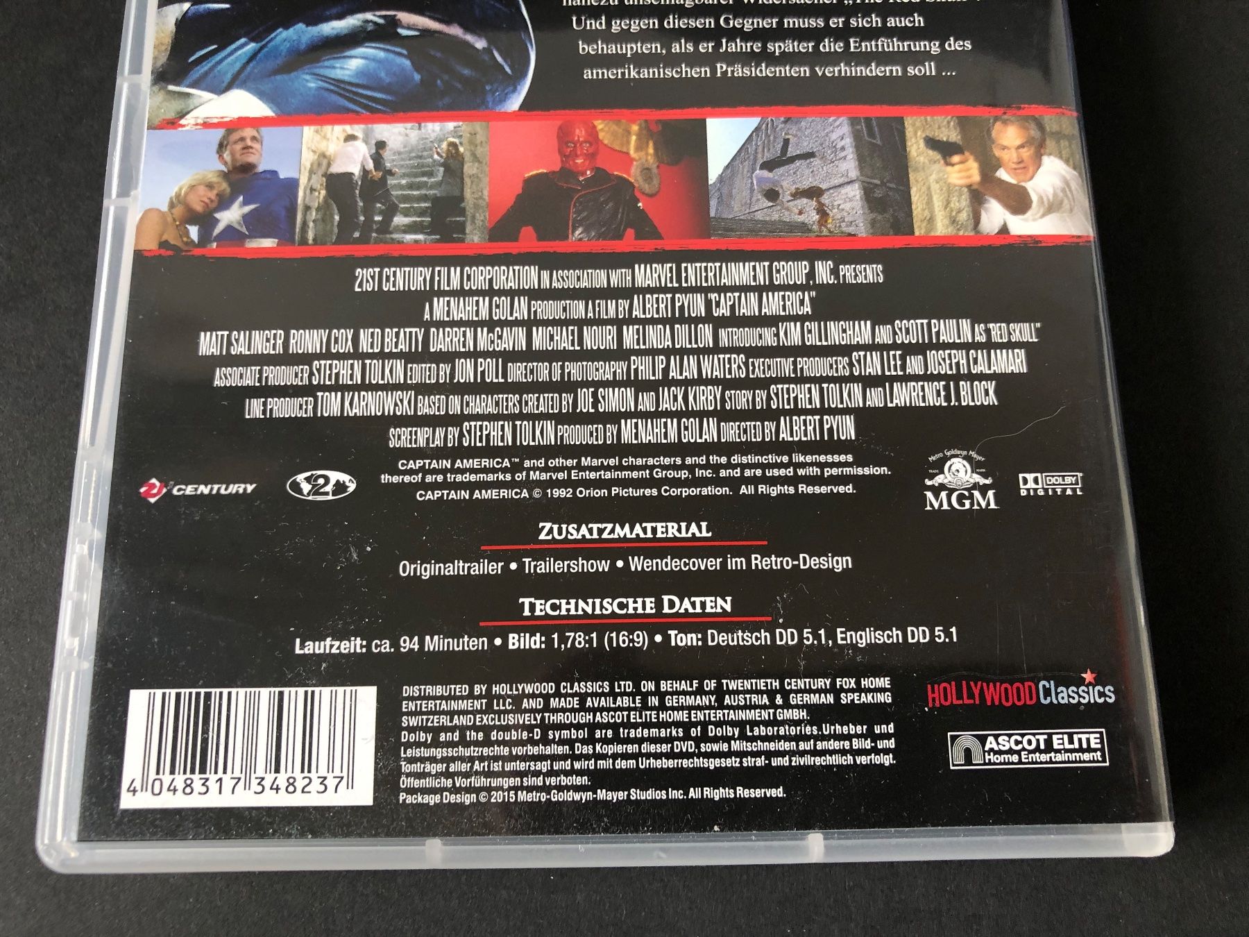 Alle DVDs: Captain America (1990) - DVD Remastered – Gebraucht aus Bern von McFlurry_08 2
