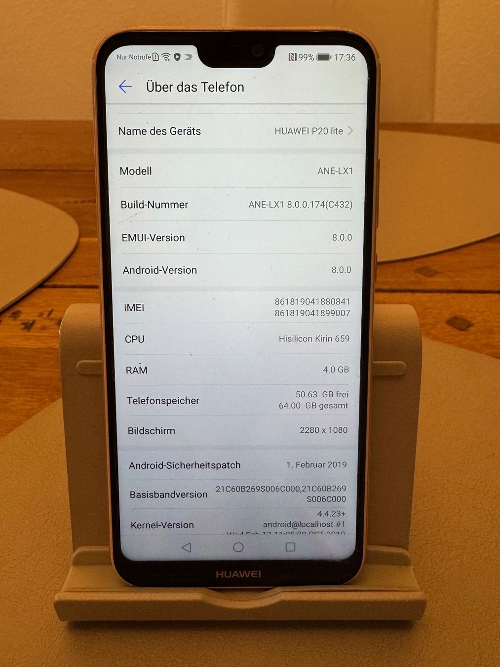 Huawei Telefoni cellulari / Smartphones: Huawei P20 Lite – 64 GB – Usato da Adliswil venduto da Busys 2