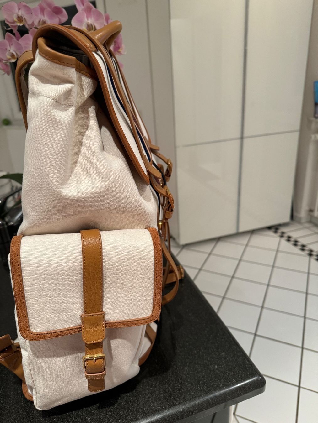 Bally Zaini: BallyRucksack Aus Baumwollcanvas – Nuovo e nell'imballaggio originale da Volketswil venduto da praxis12 3