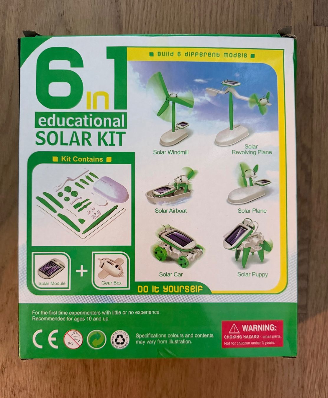 Kit bricolage: 6 in 1 Solar Bastel Kit – Nuovo (secondo la descrizione) da Volketswil venduto da xenia19986a 1
