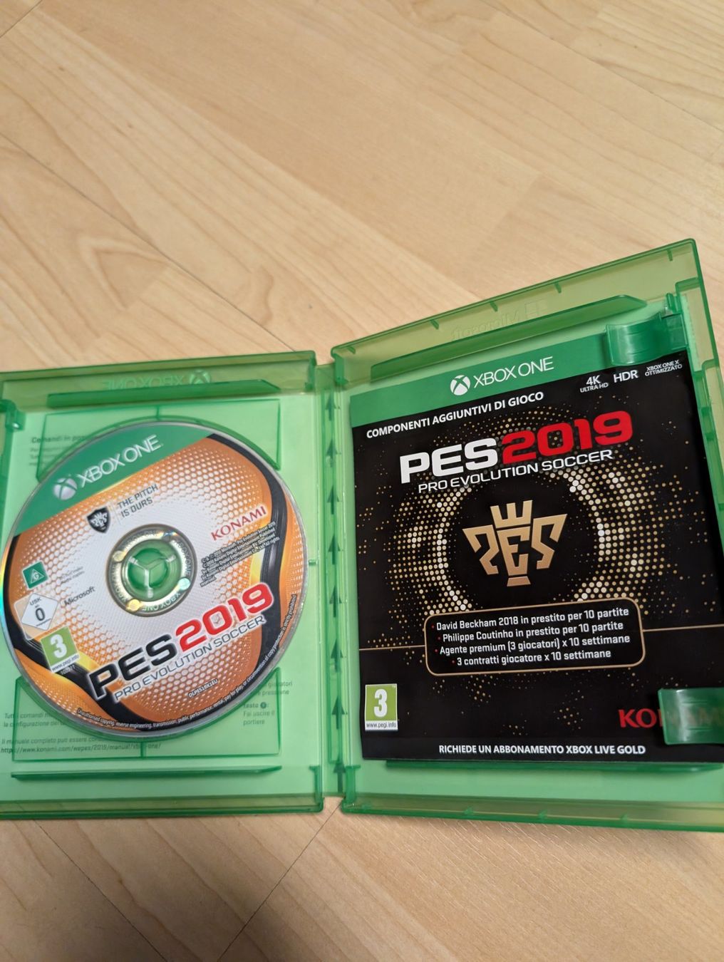 Jeux: Pro evolution soccer 2019 Microsoft Xbox one series x – D'occasion à Giubiasco par Tici__nerd_Giubiasco 2