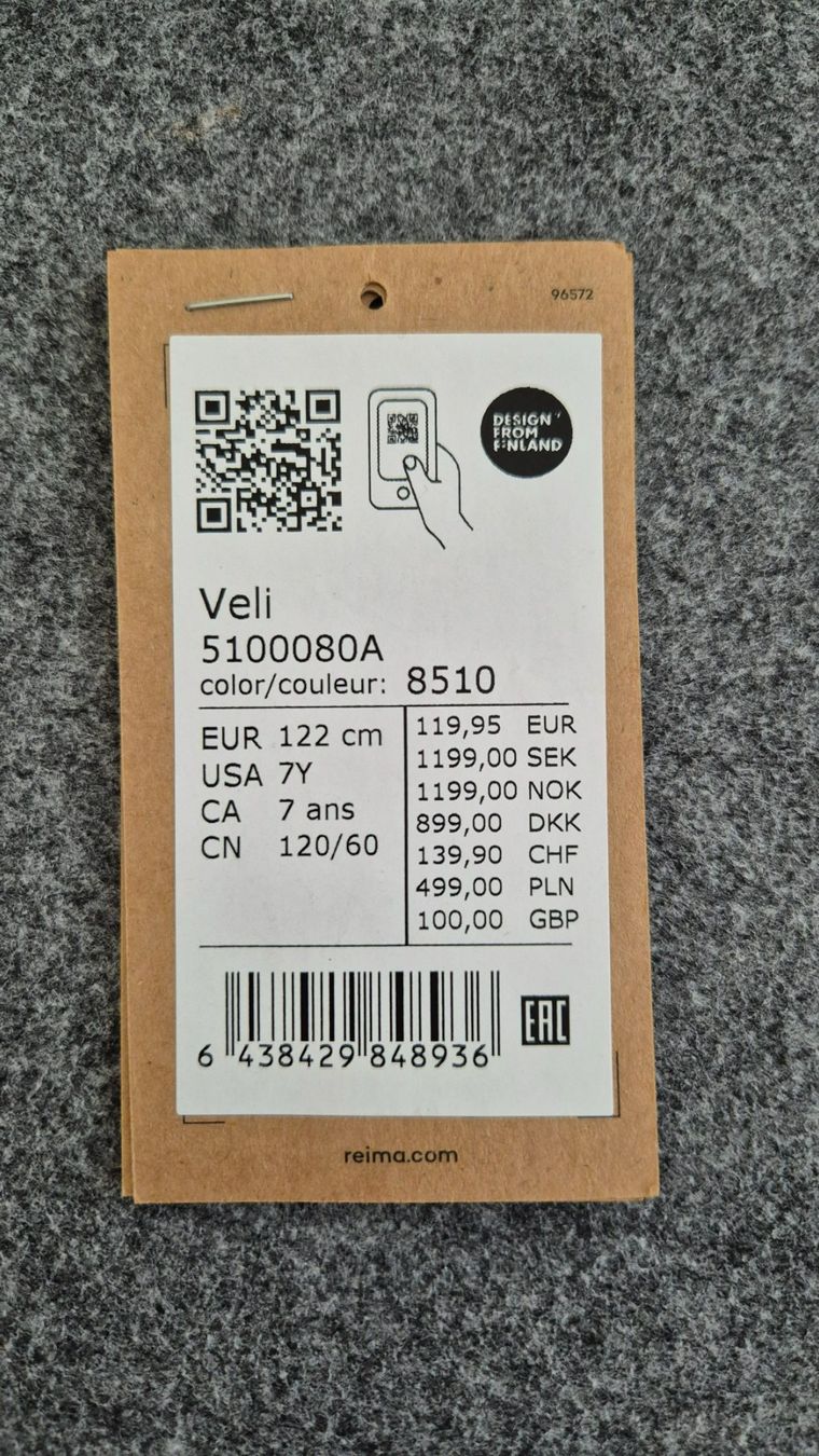 Reima Giacche & Cappotti: Winterjacke/Parka "Veli" von Reima TEC Gr. 122 – Usato da Baar venduto da rebeli6340 3