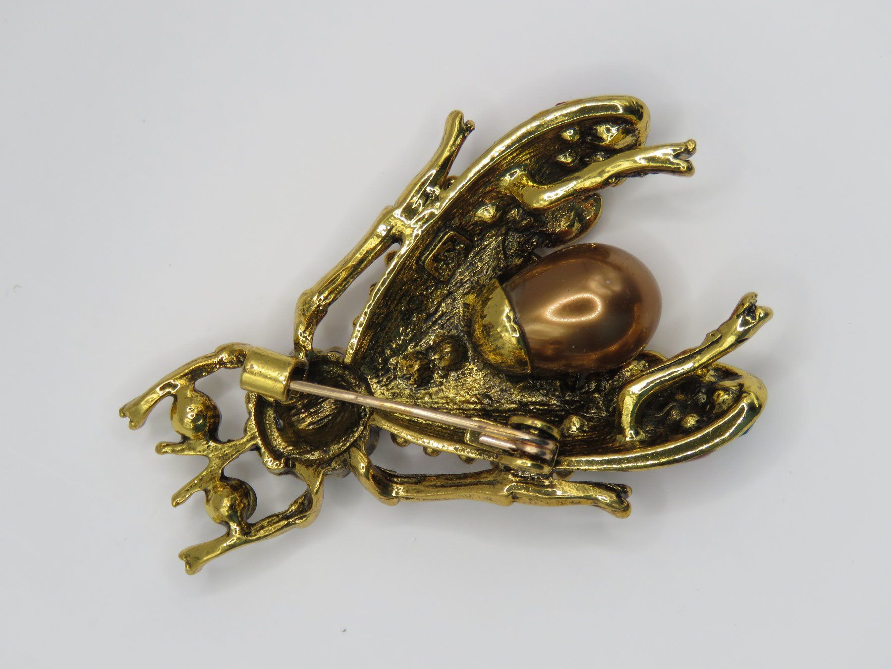Broschen & Nadeln: Brosche - KÄFER - mit Glitzersteinen - Neu - 5x3,5cm – Neu und originalverpackt aus Grenchen von Yamahwildstar16 4