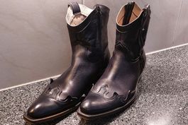 NAVYBOOT Vero Cuoio - Cowboy Lederstiefel 44 - made in Italy