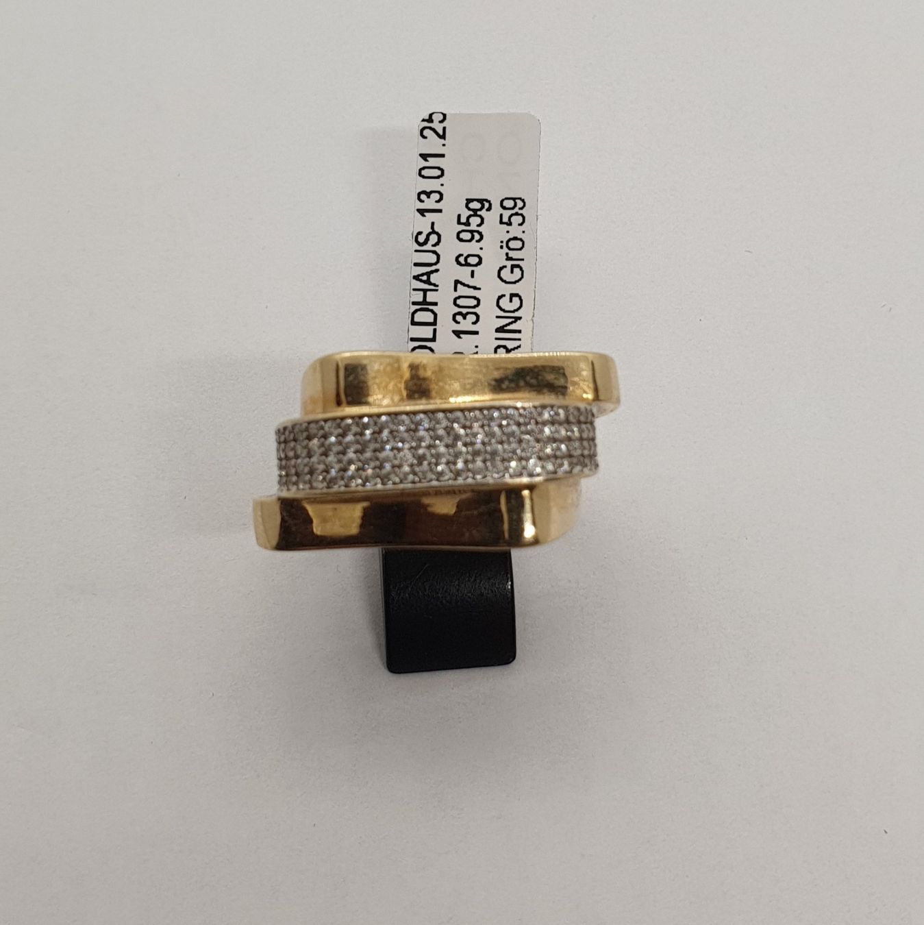 Anelli: Echt 14K Gold Ring – Usato da Luzern venduto da Luzern-Goldhaus