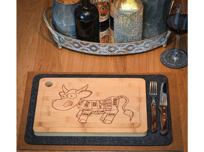 Articoli in legno: 2 Bambusholz Bretter – Nuovo e nell'imballaggio originale da Hildisrieden venduto da carmenst85 3