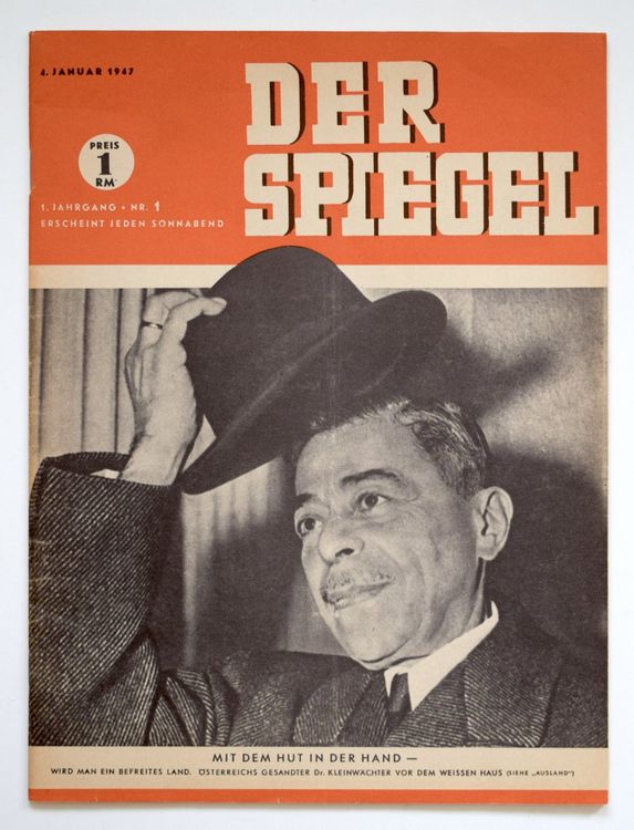 Der Spiegel Nr 14 Januar 1947 Erstausgabe Reprint 1986 Kaufen Auf Ricardo 5175