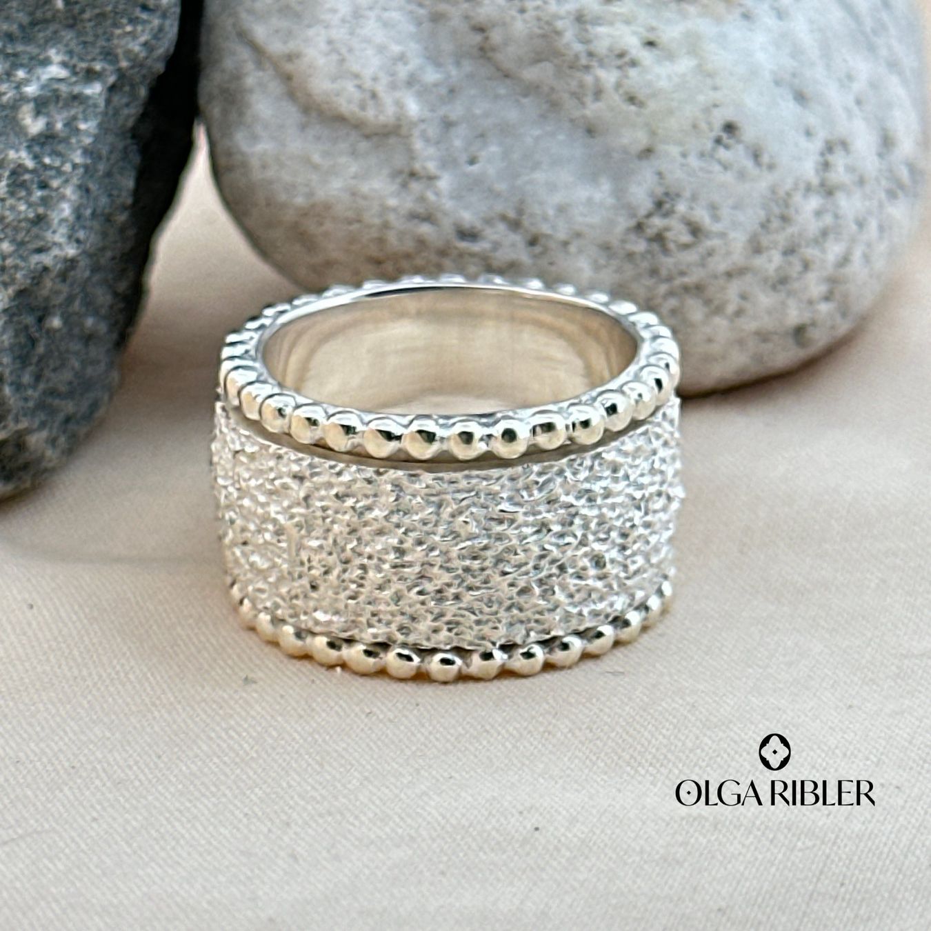Olga Ribler Ringe: Statement Drehring Silber Ring 925 Grösse 51 – Neu (gemäss Beschreibung) aus Luzern von Schmuckoutlet 4