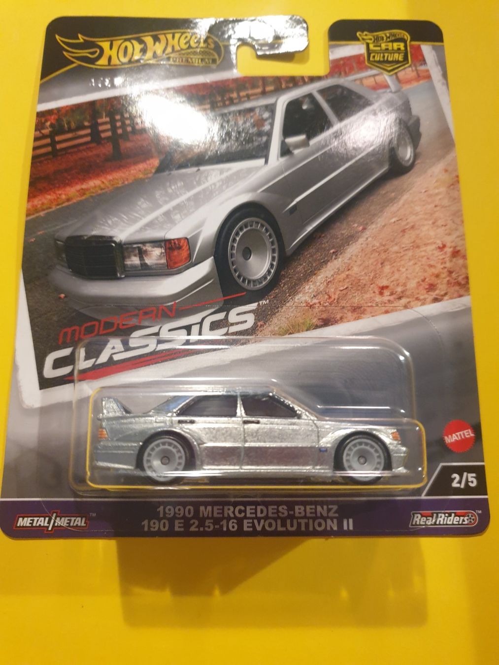 Hot Wheels Modellini d'auto: Hot Wheels 1990 MERCEDES-BENZ 190 E 2.5-16 EVOLUTION II – Nuovo e nell'imballaggio originale da Oftringen venduto da Rotor 2