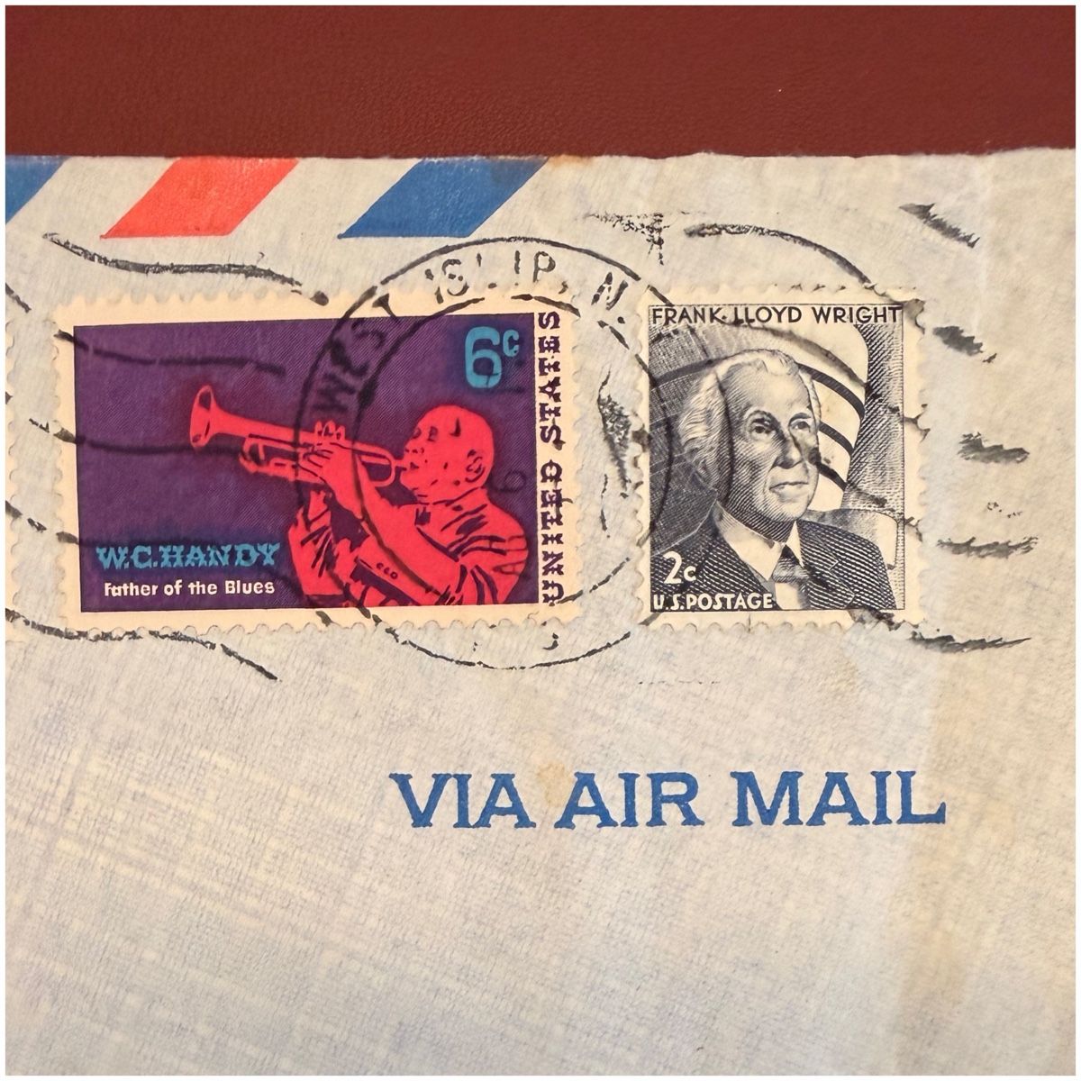 Tous les timbres: Luftpostbrief - Briefmarken USA - 1969 – D'occasion à Schlieren par RoPue 1