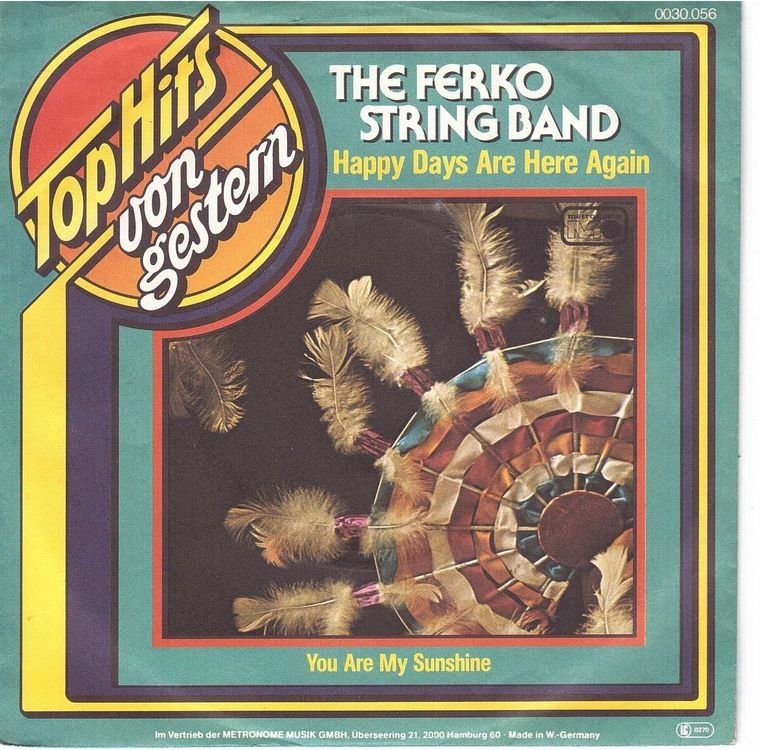 Schallplatten: The Ferko String Band  --  Happy days are here again Single7 – Gebraucht aus Rheinau von thespecials