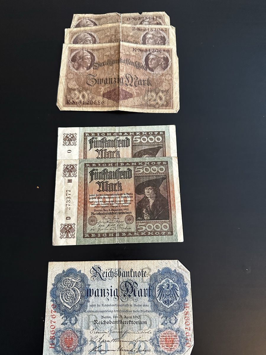 Banconote: Sammlung historischer Banknoten – Usato da Fraubrunnen venduto da tom_nry2 2