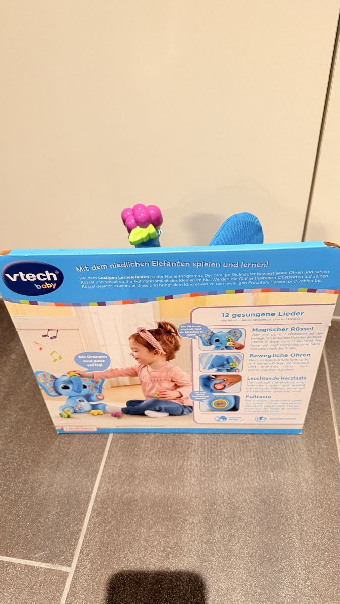 Vtech Spielzeuge: VTech Baby - Lustiger Lernelefant – Neu und originalverpackt aus Hagendorn von VS0506 8