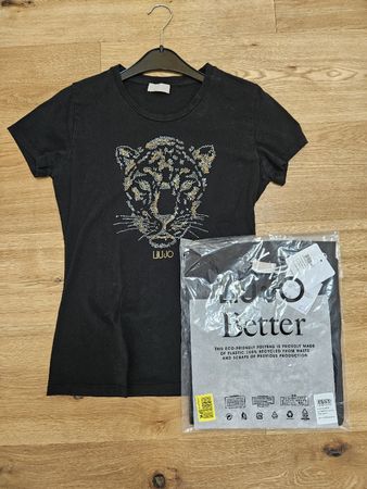Liu Jo T-Shirt schwarz tailliert Gr. S originalverpackt