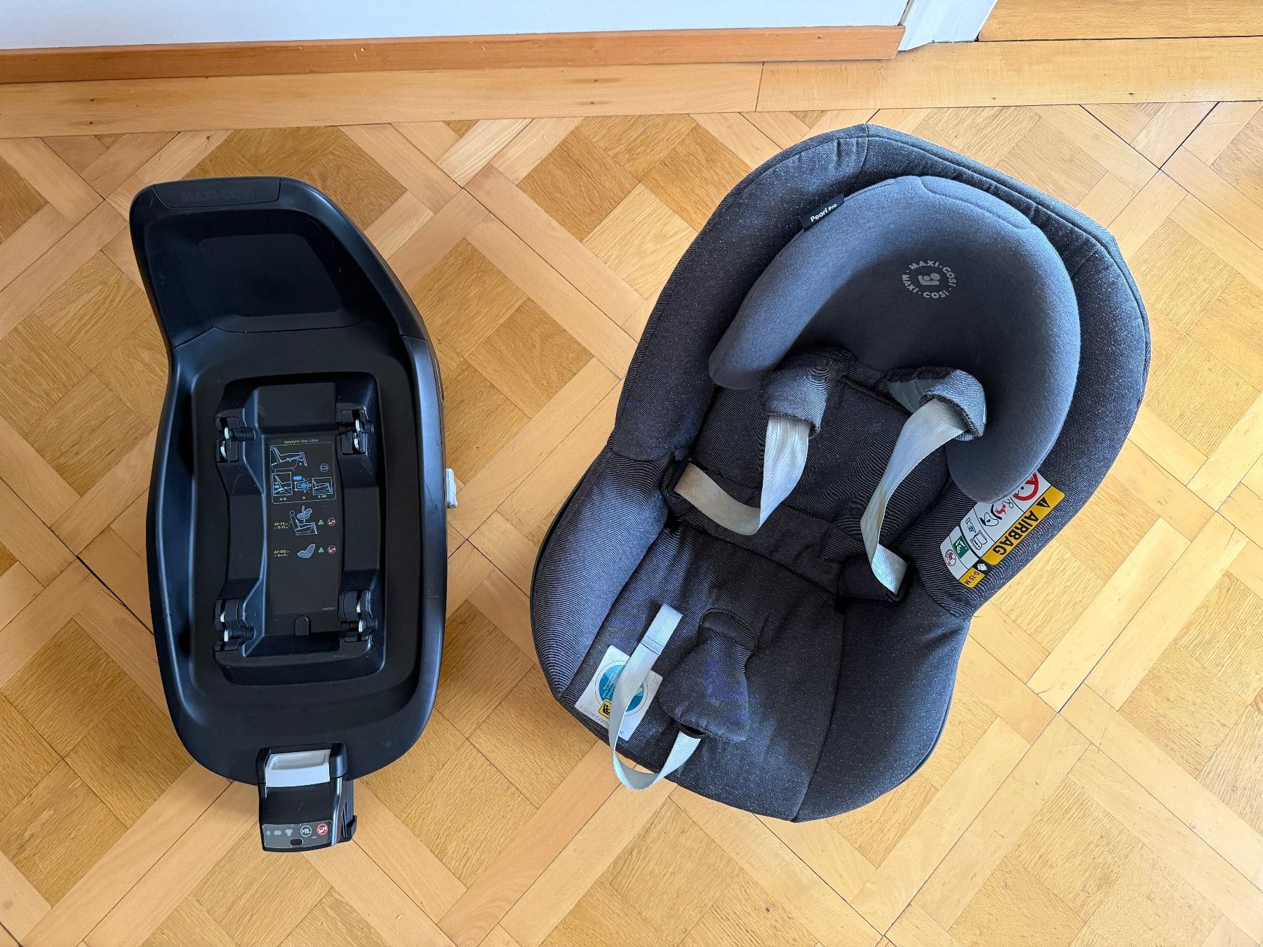 Maxi-Cosi Auto-Kindersitze: Maxi-Cosi Kindersitz Pearl Pro mit Basis – Gebraucht aus Bern von patso 1