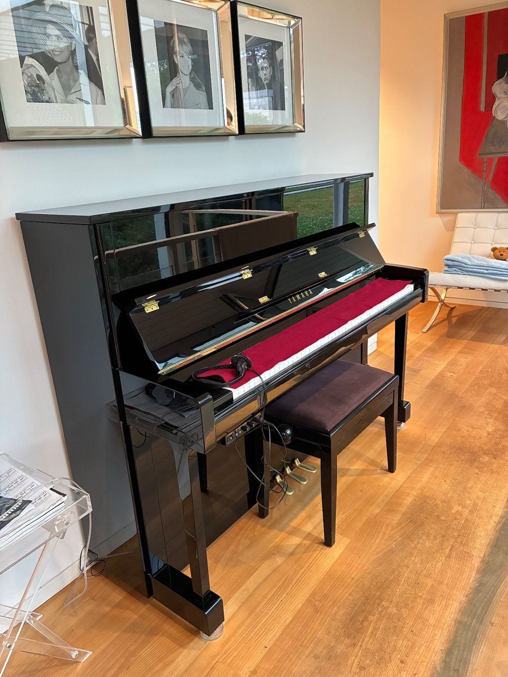 Yamaha Musikinstrumente: Wunderschönes Yamaha b3 PE Silent Klavier – Gebraucht aus Binningen von jul_wkz9 1
