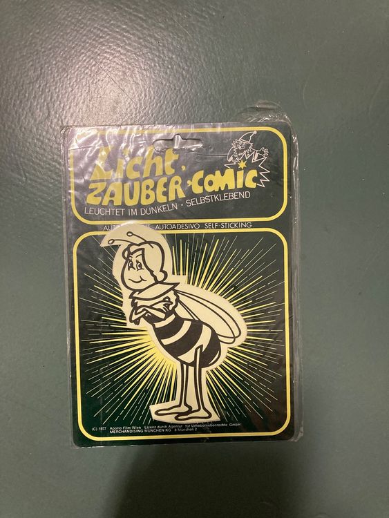 Licht Zauber Comic Sticker / leuchtet im Dunkeln/ Biene Maja | Kaufen ...
