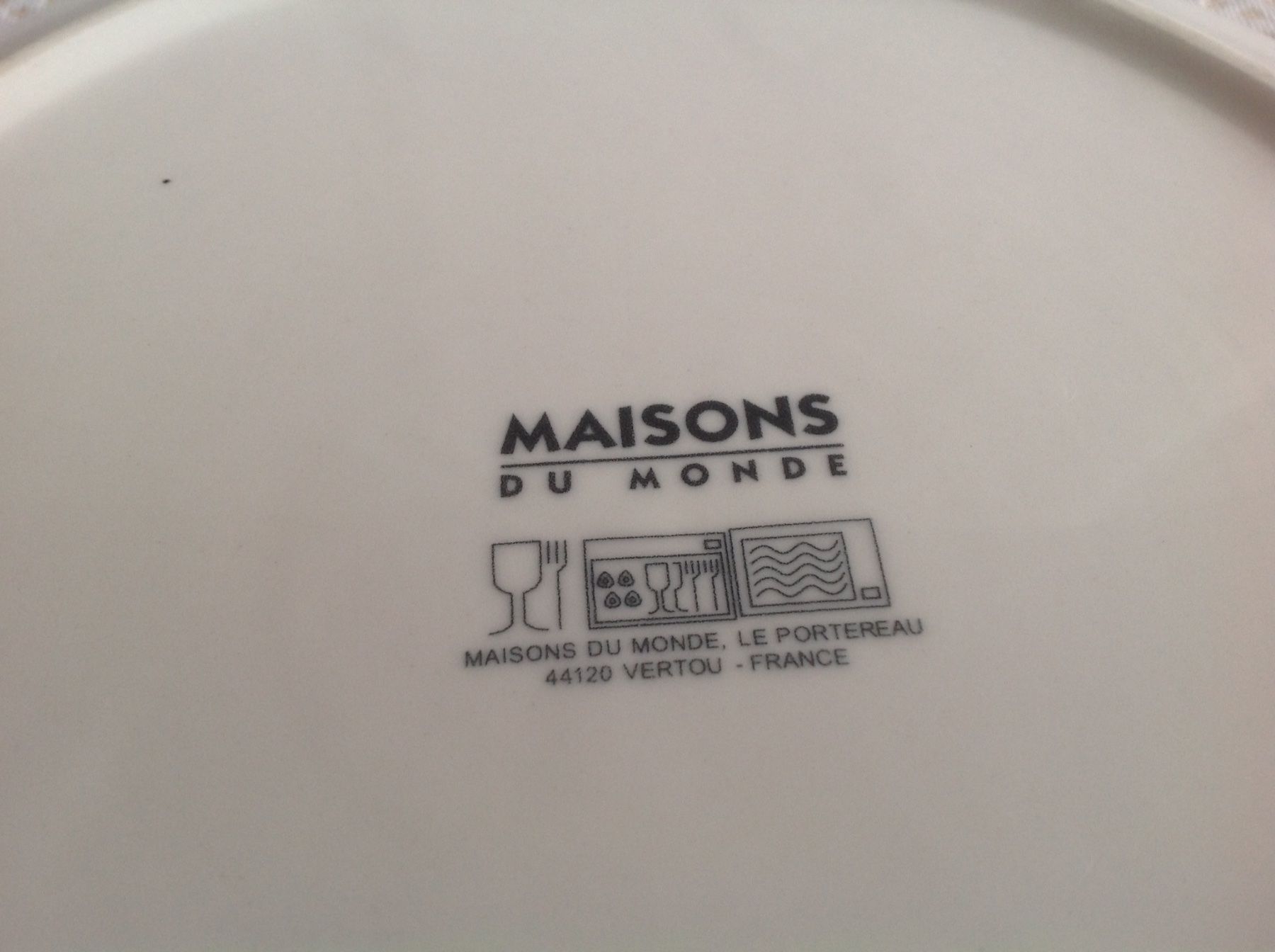 Maisons du monde Servierplatten: Maison du Monde - plat 27cm – Gebraucht aus Sion von accroshoes 3