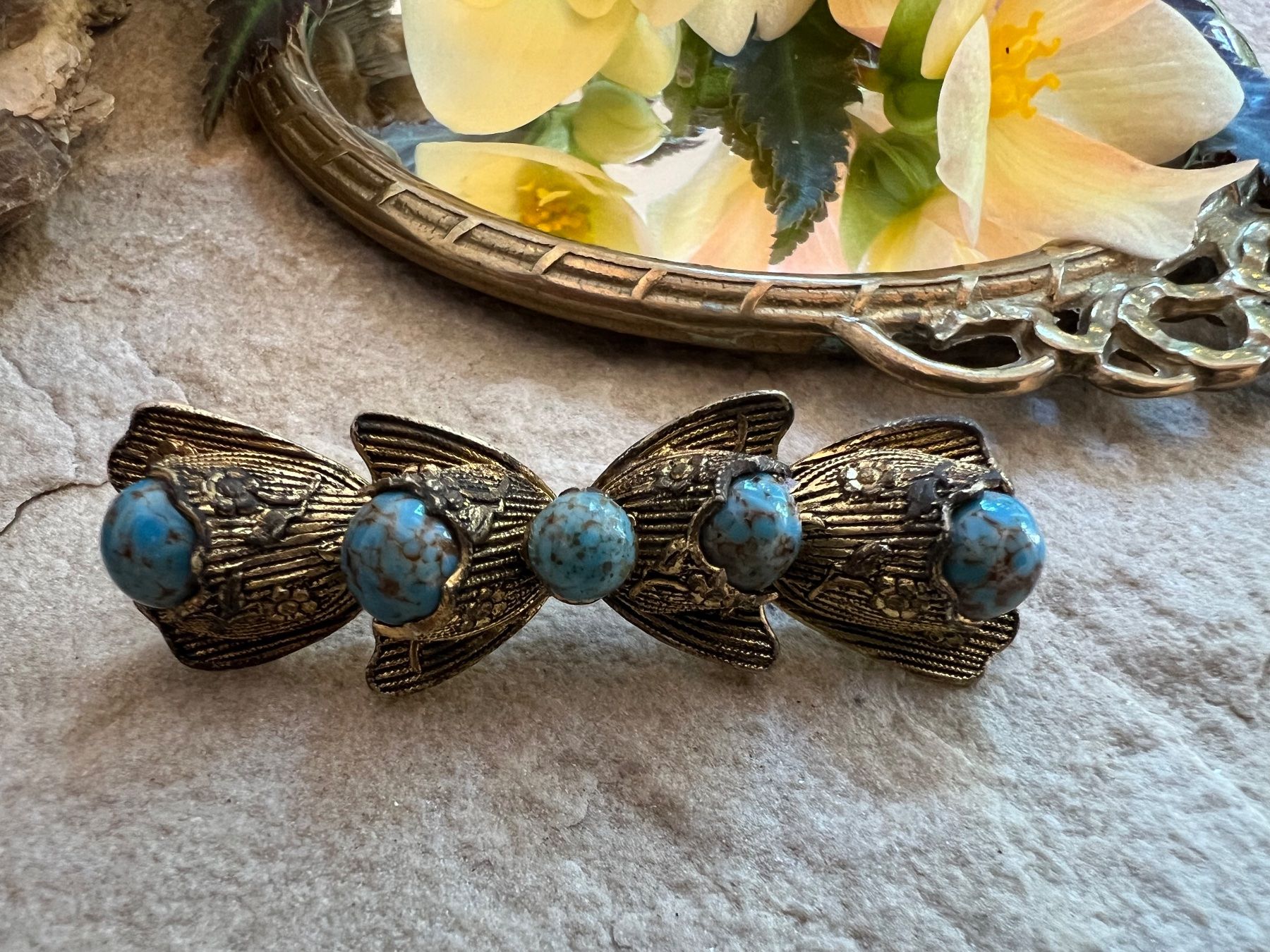 Spille & Fermagli: Brosche Jugendstil - Modeschmuck - Murano Glas Perlen Italy – Usato da Bern venduto da Jiffy 6