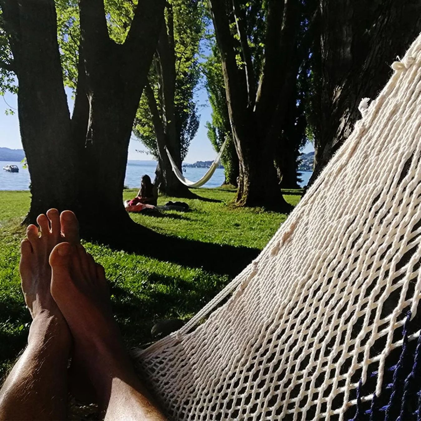 Poltrone pensili da giardino: Soft Mayan Hanging-chair - Handwoven – Nuovo e nell'imballaggio originale da Dübendorf venduto da Mayan-Dreams 2