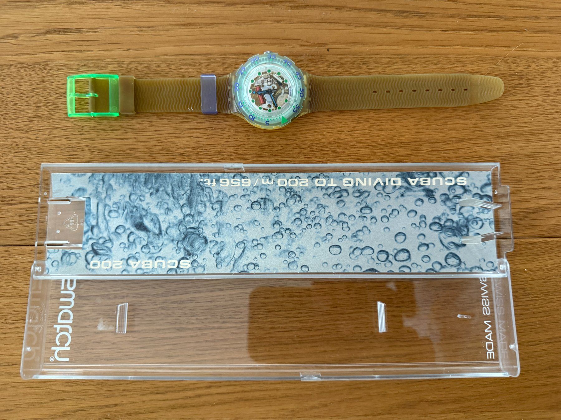Swatch Uhren: Swatch Scuba 200 – Gebraucht aus Founex von MaevaMatahi