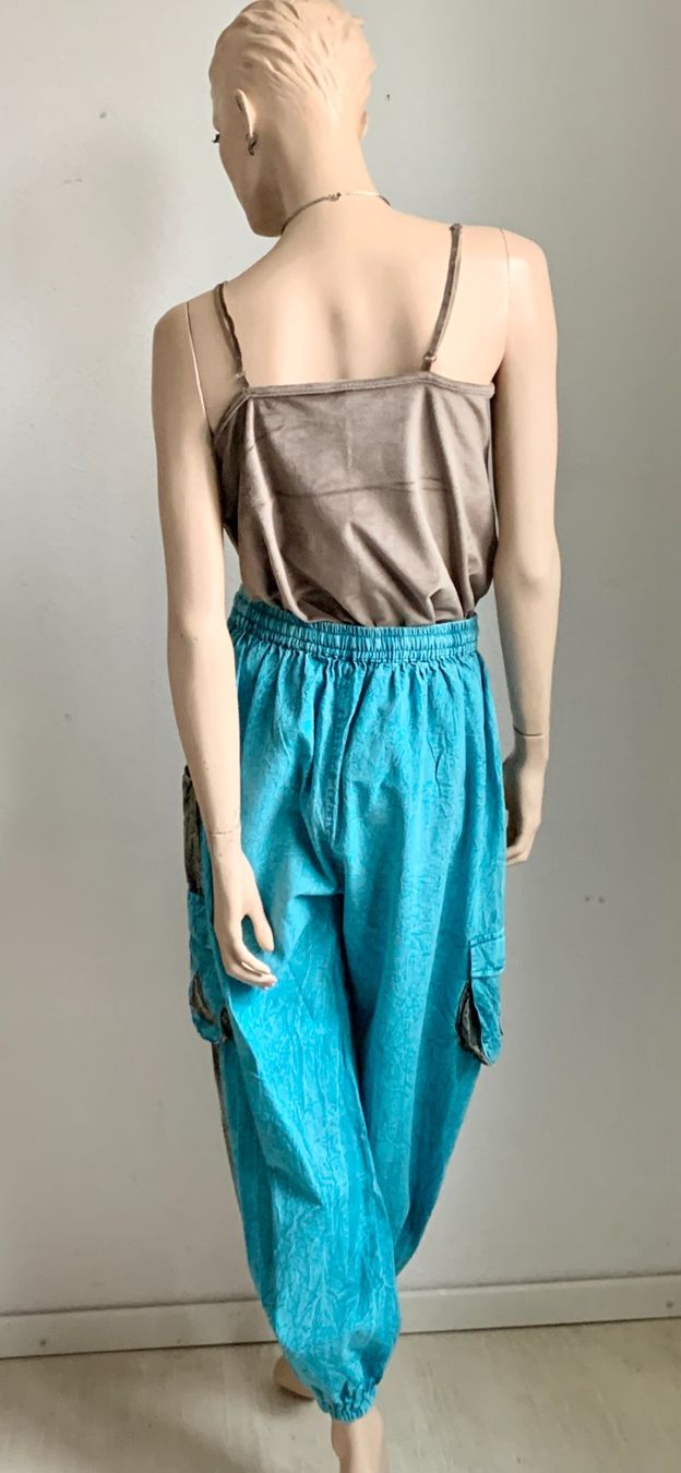 Hosen: Ethno Pluderhose mit Top im Boho-Stil – Gebraucht aus Kloten von Nephty 6