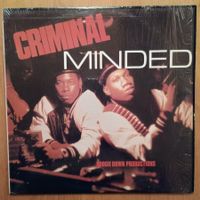 Boogie Down Productions ‎– Criminal Minded LP 1994 US NM/VG+