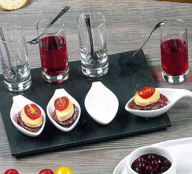 Küchenprofi Set 4 anelli per antipasti e dessert in acciaio INOX