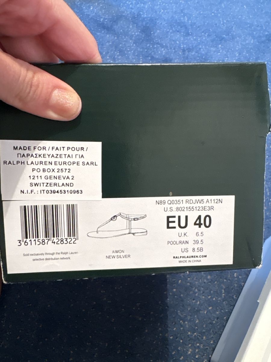 Ralph Lauren Scarpe da donna: 3 er Set Ralp Lauren sandalen – Usato da Forch venduto da Seahorsey 2