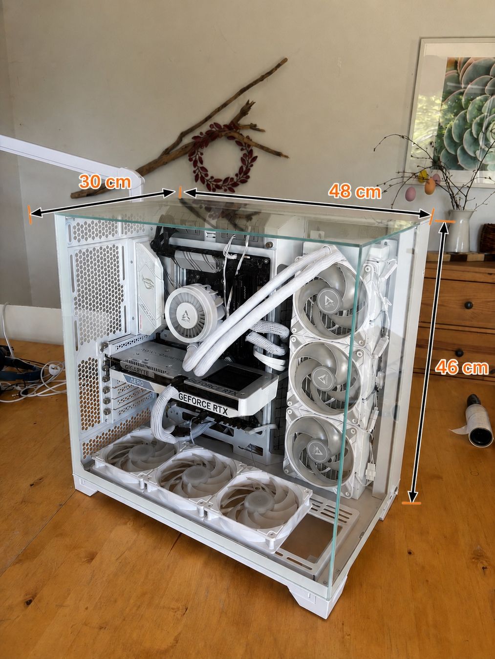 PC: Gaming PC - RTX 4060, Top Zustand – Nuovo (secondo la descrizione) da Leuzigen venduto da hae_8z86