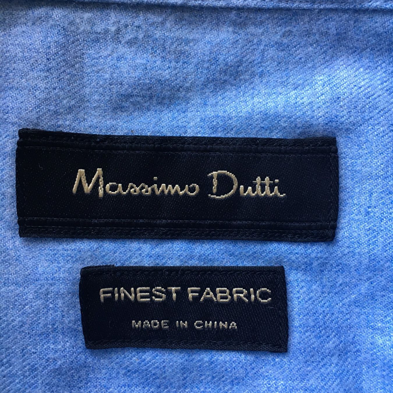 Massimo Dutti Hemden: Shirt Massimo Dutti Blue Men L – Gebraucht aus Genève von ang_7j7j 2