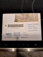 Italie: Enveloppe avec timbres, collection printemps!