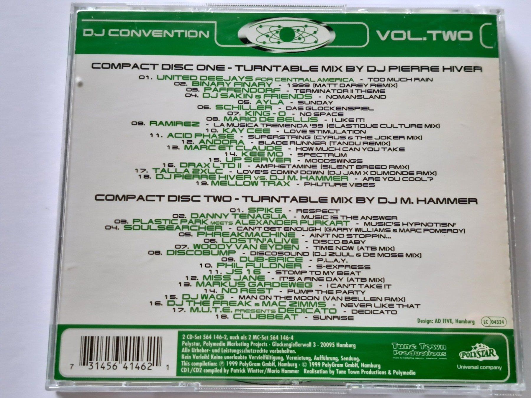 CDs: Cd DJ Convention Volume 2 – Gebraucht aus Pully von bro_n52j 1
