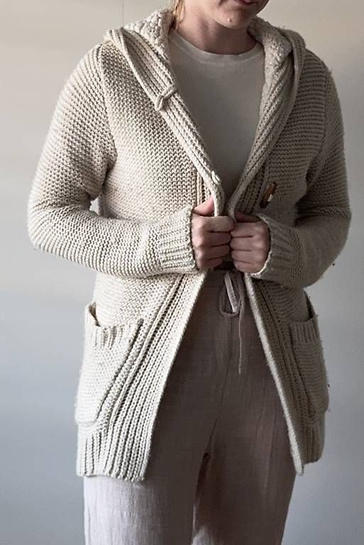 Giacche & Cappotti: Strickjacke mit Kapuze Gr 152/XS – Usato da Basel venduto da R__Mueller