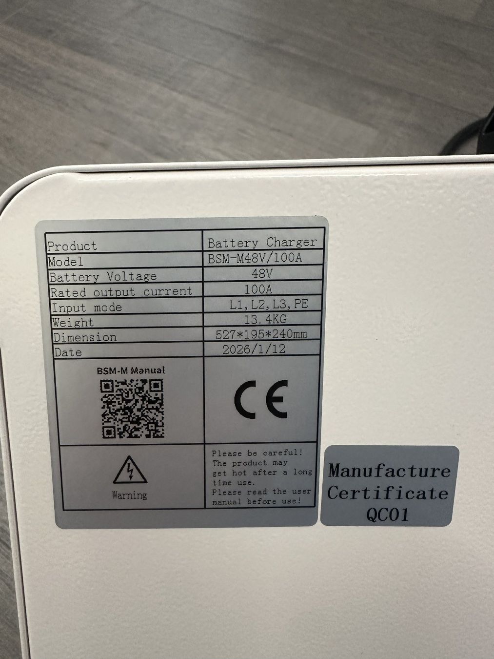 Caricatori & Batterie: Gabelstapler Ladegerät 48V / 24V für Bleiakku oder Lithium – Nuovo e nell'imballaggio originale da Romanshorn venduto da staplerboss 3