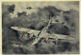 Bomber B-17 "Fliegende Festung", um 1943