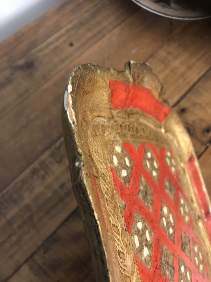Piatti di portata: Kleines, florentinisches Tablett Serviertablett – Usato da Rapperswil SG venduto da cosiba01 6