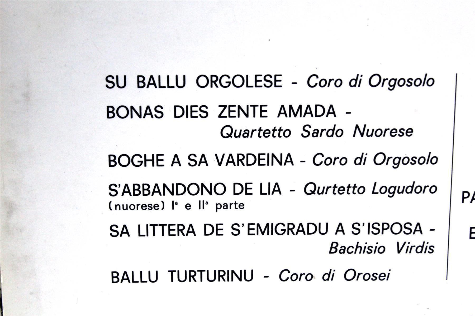 CD: GIOVANNI MORETTO: Nuoro Canta – Usato da Bern venduto da kultiges 4