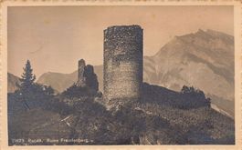 Ragaz, Ruine Freudenberg, gelaufen 1914