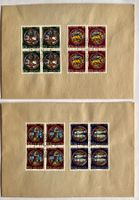 Pro Patria 1968 4x Viererblock gestempelt