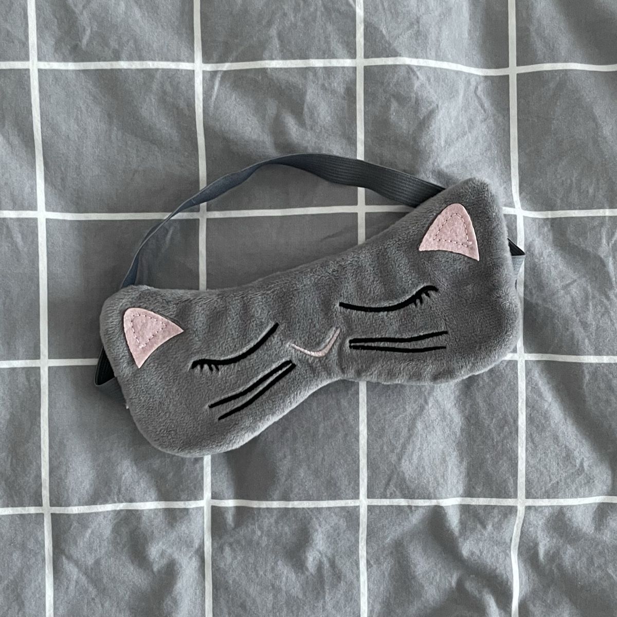 Maschere: Schlafmaske Katze, grau – Nuovo (secondo la descrizione) da Schaffhausen venduto da el.bel23