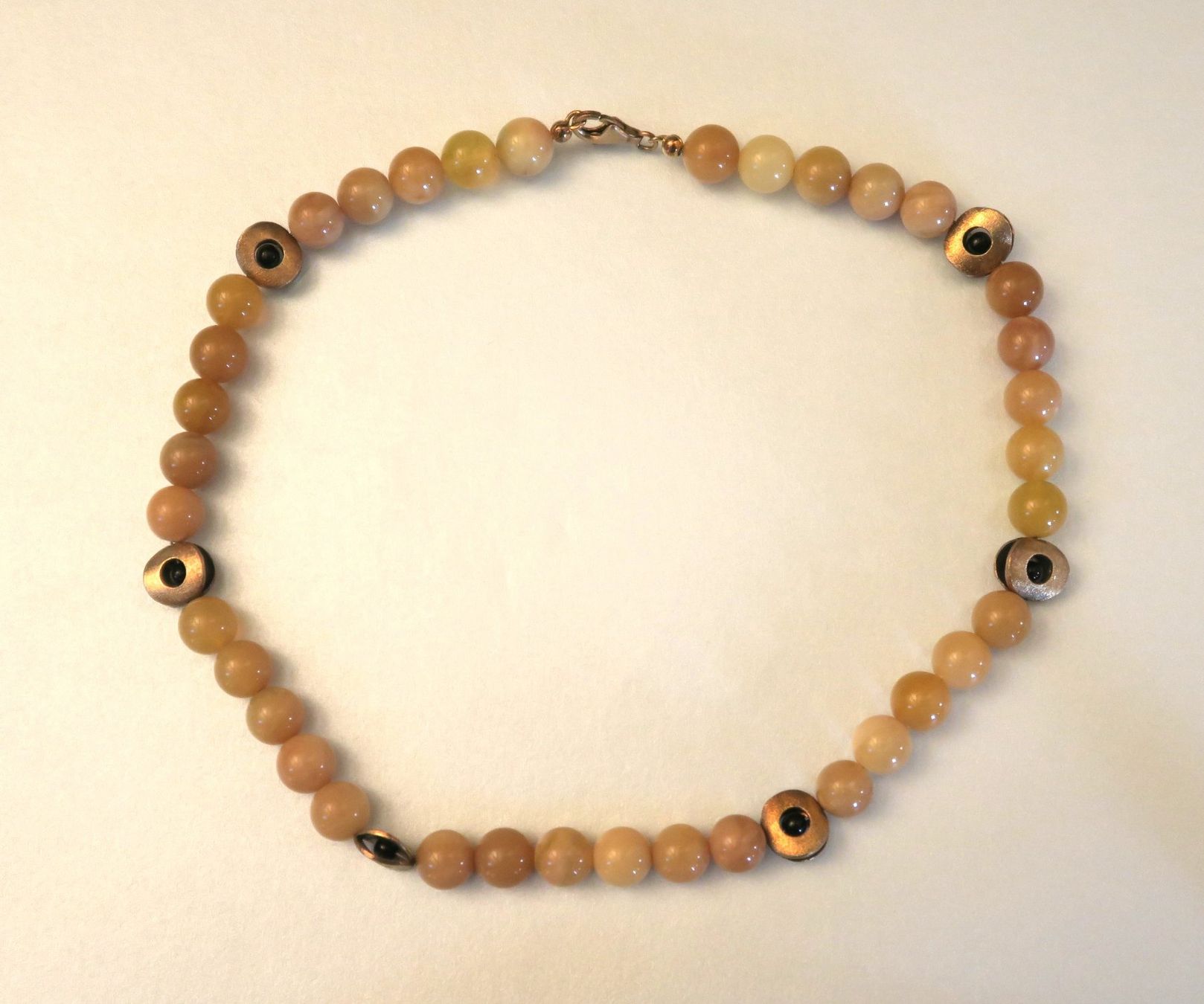 Ketten: Kette gelbe Jade – Gebraucht aus Brittnau von marlenestone