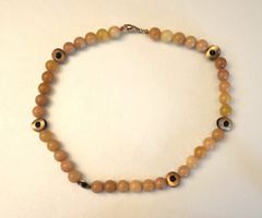 Kette gelbe Jade
