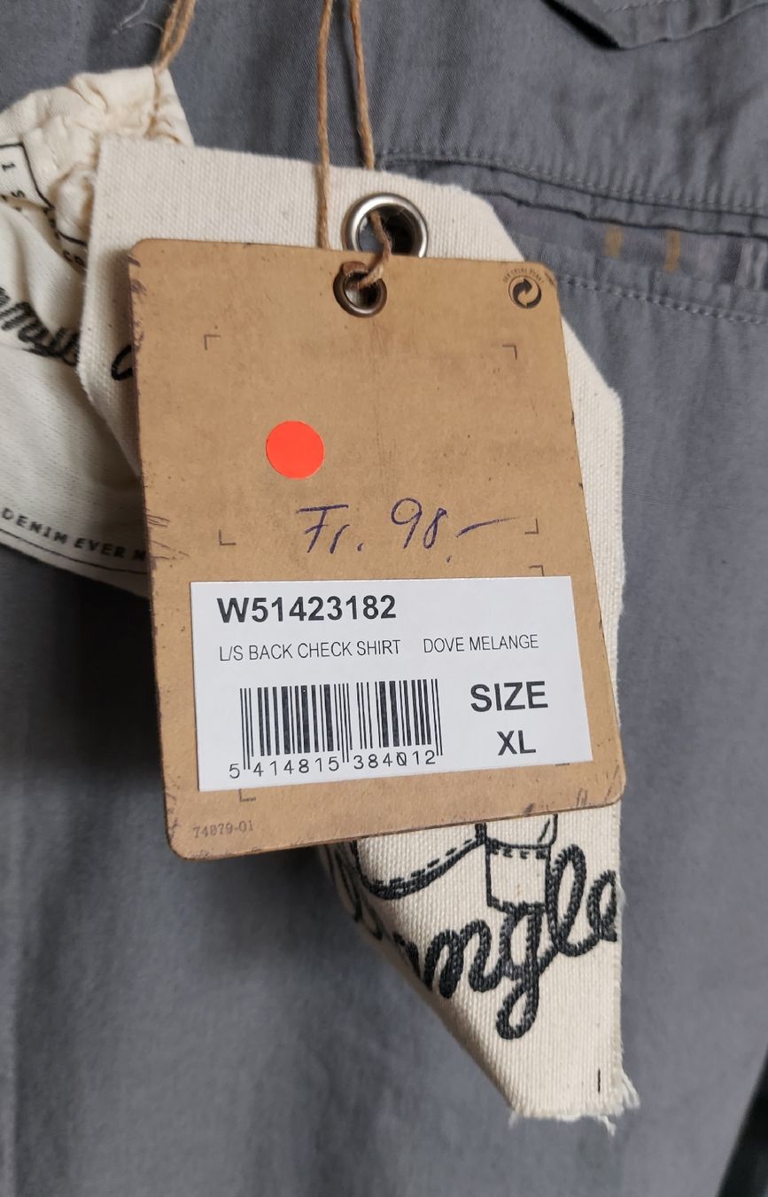 Hemden: Neues Wrangler Herren Hemd Grösse XL – Neu und originalverpackt aus Basel von Mazzo84 1