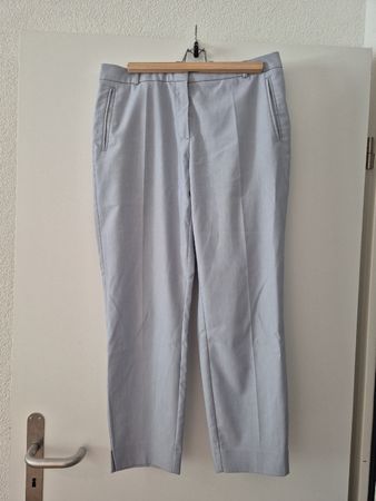 Schicke Damen-Anzugshose hellblau / Grösse 40