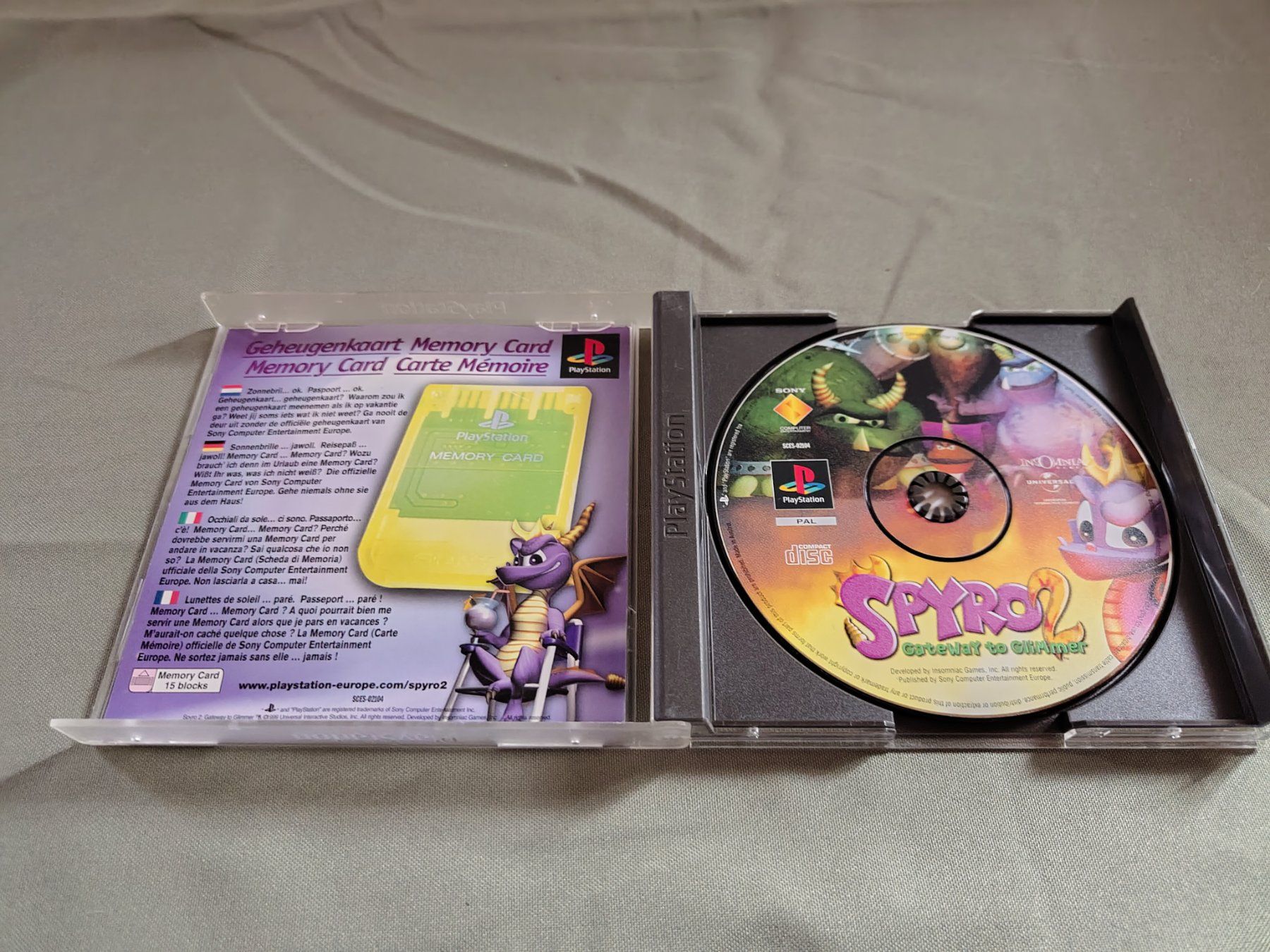 Sony Spiele: Jeu PS1 Spyro 2: Gateway to Glimmer – Gebraucht aus Saxon von dan_drn5 1