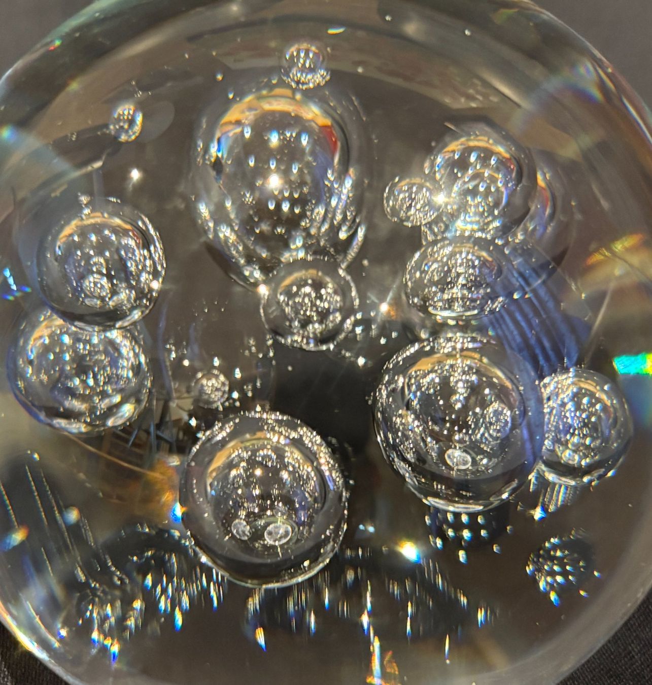 Gläser: Glaskugel  aus massivem Glas Mundgeblasen – Neu (gemäss Beschreibung) aus Bern von Chraebu2 1